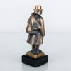 NILS CASTEGREN (1903-1985), skulptur, brons, monogramsignerad