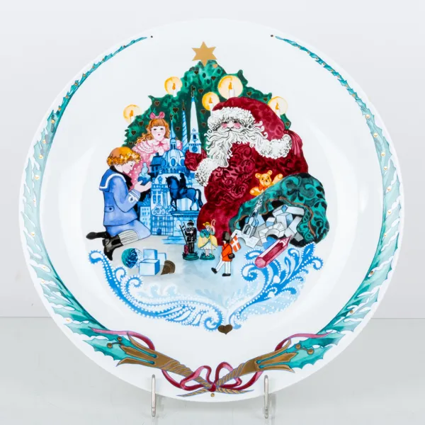 FAT, porslin, "Jingle Bells", Royal Copenhagen, Danmark