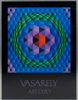 AFFISCH, offsettryck, Vasarely Art Expo