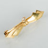 BROSCH, 18k guld