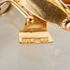 BROSCH MED HÄNGE, 18k guld, 1963