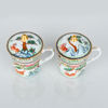 TEMUGGAR MED LOCK, 1 par, porslin, Kina, 1900-tal