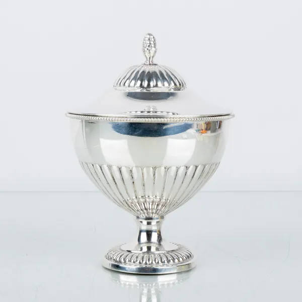 KARL ANDERSSON, sockerskål, silver, Stockholm 1914