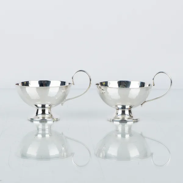PUNCHMUGGAR, 2 st, silver, Ceson, Göteborg 1991