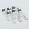 KAFFESKEDAR, 6 st, silver, CG Hallberg, Stockholm 1933