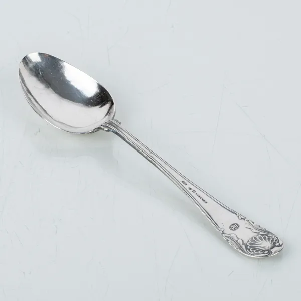 ADRIAN LILLJA, matsked, silver, Karlskrona 1849