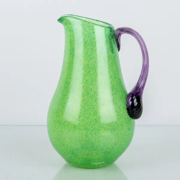 GUNNEL SAHLIN, kanna, glas, "Frutteria", Kosta Boda