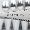 TESKEDAR, 5 st, silver, 1800-tal