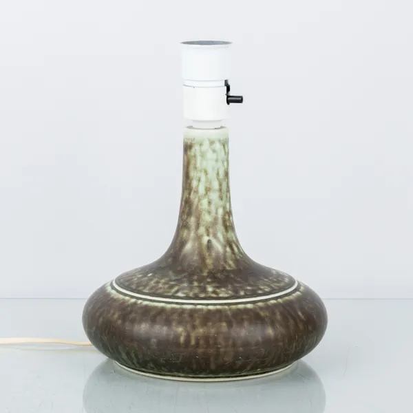 BORDSLAMPSFOT, stengods, Désirée-Stentøj, Danmark, 1900-talets andra hälft