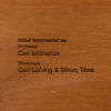 CARL MALMSTEN, sidobord, teak, Carl Löfving & Söner, Tibro