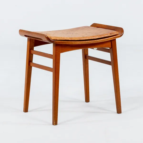 PALL, teak, P Jensen, Danmark, 1900-talets mitt