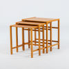 SATSBORD, 3 del, teak, 1900-talets mitt