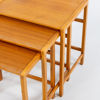SATSBORD, 3 del, teak, 1900-talets mitt