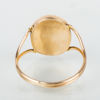 RINGAR, 2 st, 18k guld, med onyx och orientpärlor, 1800-/1900-tal