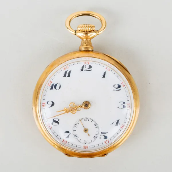 FICKUR, 18k guld, dam, 1800-/1900-tal