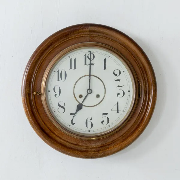VÄGGKLOCKA, Junghans, 1900-talets första hälft