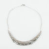 LIISA VITALI (1918-1987), collier samt örhängen, sterlingsilver, "Pitsi", Kultakeskus Oy, Finland
