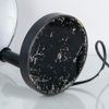 BORDSLAMPA, svartlackerad metall, 1930-/40-tal