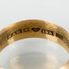 RING, 18k guld, svenska stämplar NAM, otydlig årsstämpel