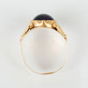 RING, 18k guld, med ametist, Stockholm 1955