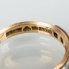 ALLIANSRING, 18k guld och vitguld, med diamanter, svenska stämplar