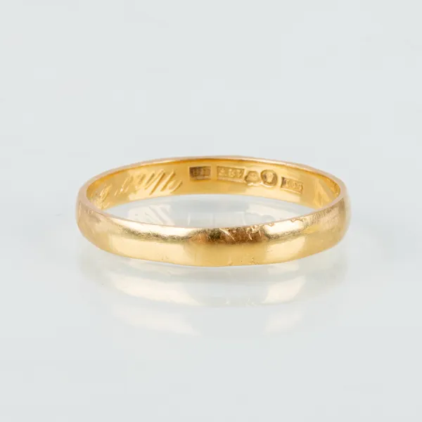RING, 18k guld, svenska stämplar Stockholm 1958