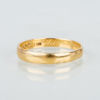 RING, 18k guld, svenska stämplar Stockholm 1958
