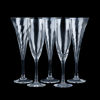 CHAMPAGNEGLAS, 5 st, glas, Orrefors och Kosta Boda