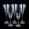 CHAMPAGNEGLAS, 5 st, glas, Orrefors och Kosta Boda