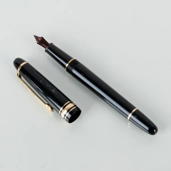 MONTBLANC, reservoarpenna, "Meisterstück No 149", 14k guldspets