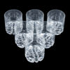 OLLE ALBERIUS, 6 st whiskyglas, "Erik", Orrefors