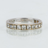 ALLIANSRING, 18k guld, med briljantslipade diamanter, Stockholm 1974