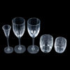 GUNNAR CYRÉN, 49 del, glasservis, "Optica Symphony", Orrefors