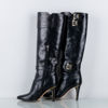 JIMMY CHOO, 1 par stövlar, läder, storlek 37
