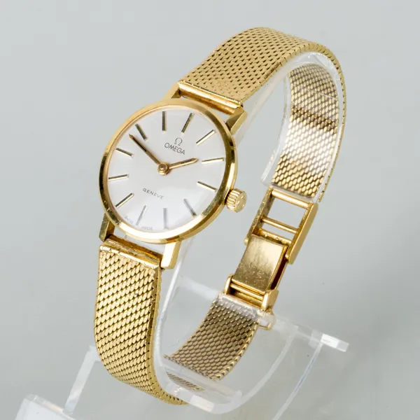 OMEGA, damarmbandsur, 18k guld, 1900-talets andra hälft
