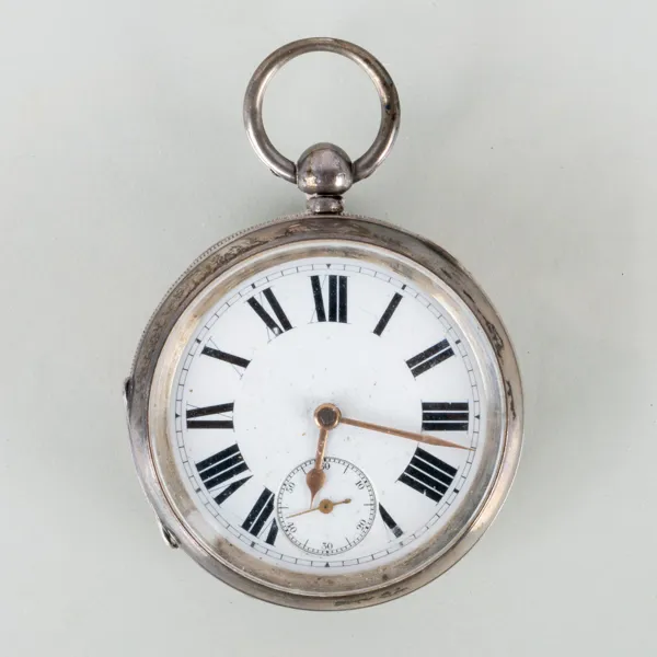 FICKUR, spindelur, silver, Ann Watch Co, 1800-tal