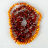 COLLIER, 3 st, bärnsten, bla 1900-talets mitt