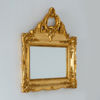 SPEGLAR, 2 st, bronserade, bla 1800-tal