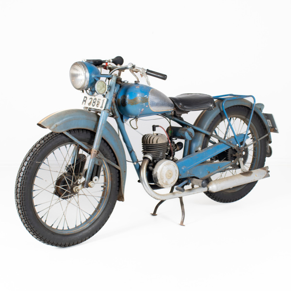 MOTORCYKEL, Husqvarna, modell 29, år 1952