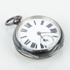 FICKUR, spindelur, silver, 1800-tal