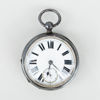 FICKUR, spindelur, silver, 1800-tal