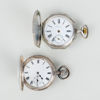 FICKUR, 2 st, silver, tidigt 1900-tal