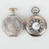 FICKUR, 2 st, silver, tidigt 1900-tal