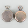 FICKUR, 2 st, silver, tidigt 1900-tal