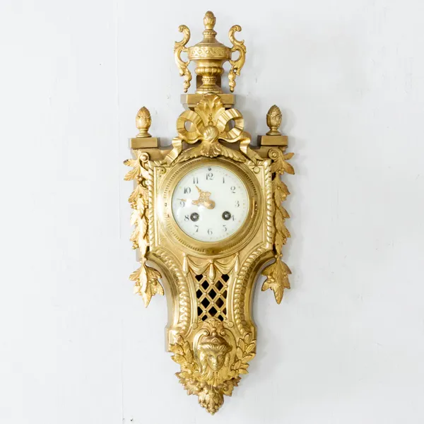 VÄGGUR, malm, Louis XVI-stil, 1900-tal