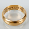 RING, 18k guld, svenska stämplar OB 1961