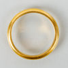 RING 23k guld, otydliga svenska stämplar 