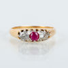 RING, 18k guld, Göteborg, 1900-talets mitt