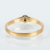 RING, 18k guld, med briljantslipad diamant, svenska stämplar ÖRN och otydlig årsstämpel