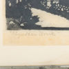 MAJA FJAESTAD (1873-1961), träsnitt, signerad